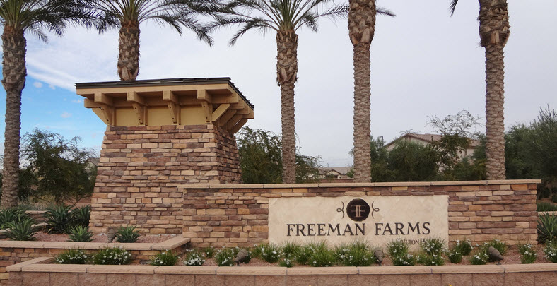 Freeman Farms Entrance