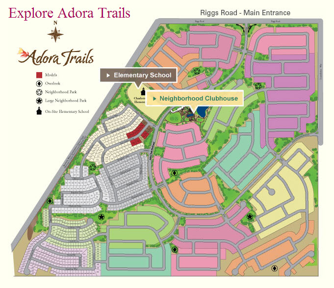 Adora Trails Map